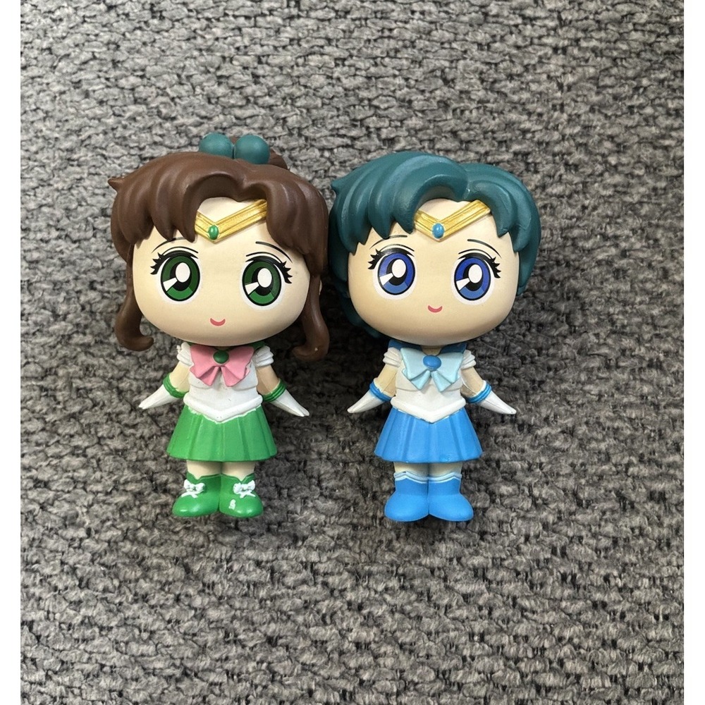 Funko Sailor Moon Mystery Mini Vinyl Figure Lot Of 2 Jupiter Mercury